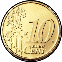  10 центів (€)  ""
