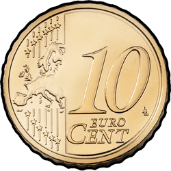  10 центов (€)  ""
