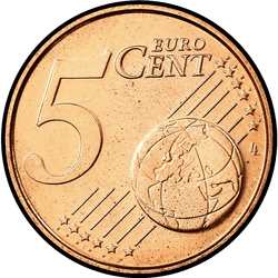  5 центов (€)  ""