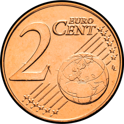  2 цента (€)  ""