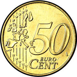  50 центов (€)  ""
