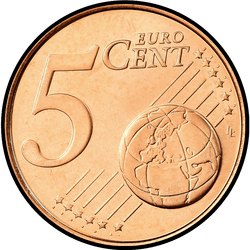  5 центов (€)  ""