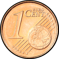  1セント（€）  ""
