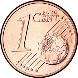  1セント（€）  ""